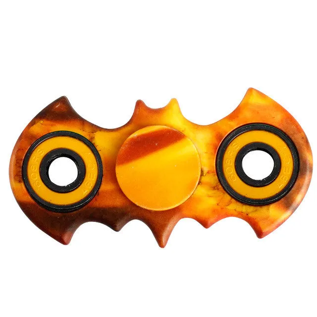 13 Colors Hand Spinner Fidget Batman Stress Cube Fidget Spinner Finger Tri-Spinner Toy Adults Focus Anti Stress Gifts #E
