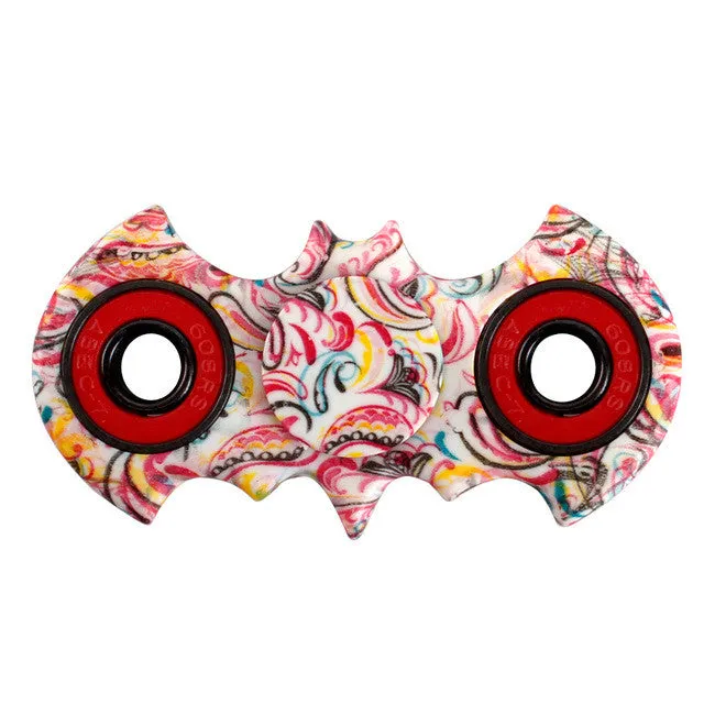 13 Colors Hand Spinner Fidget Batman Stress Cube Fidget Spinner Finger Tri-Spinner Toy Adults Focus Anti Stress Gifts #E
