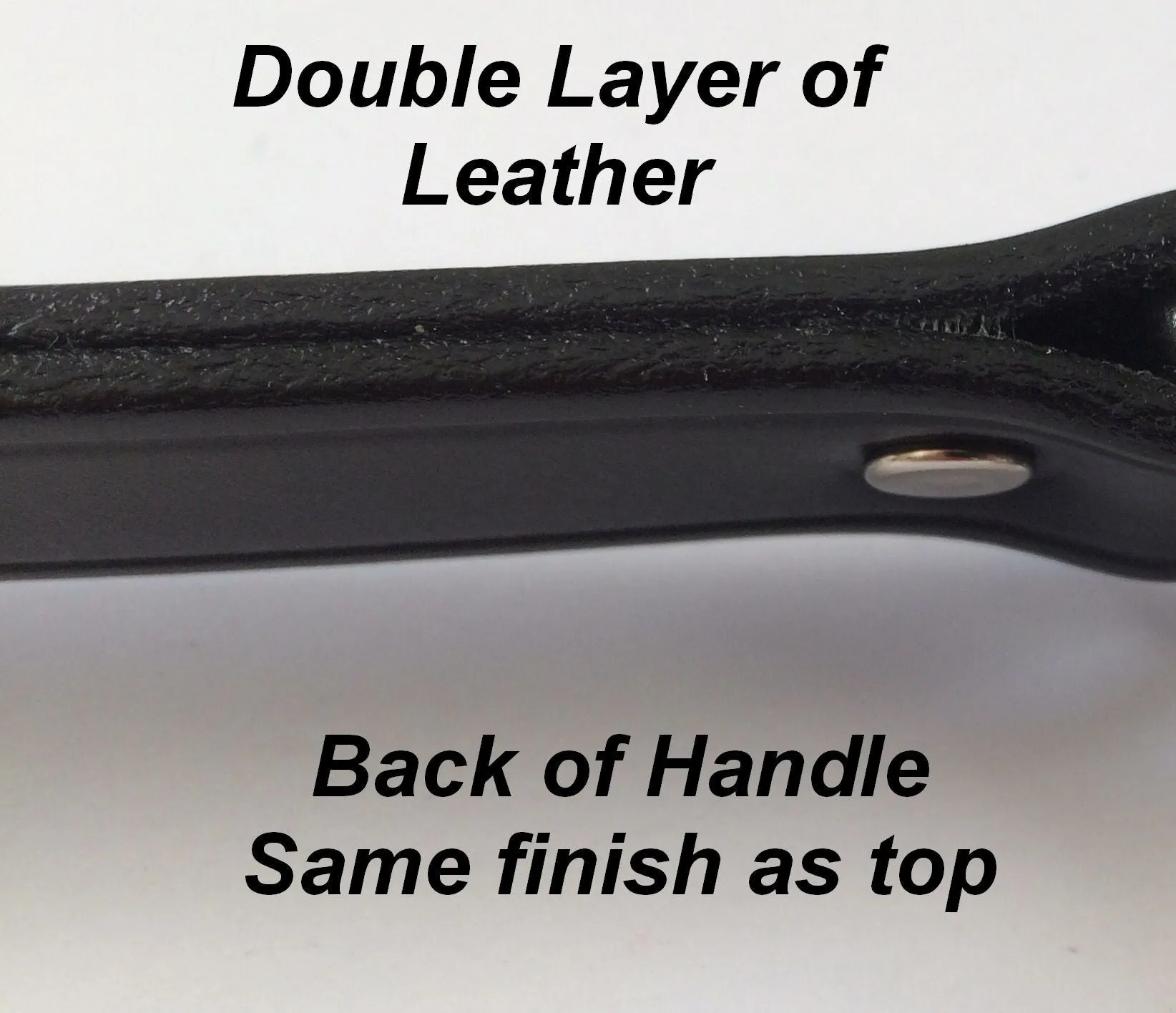 1" Leather Replacement Handle Trunk Luggage Suitcase Amplifier Pedalboard Music