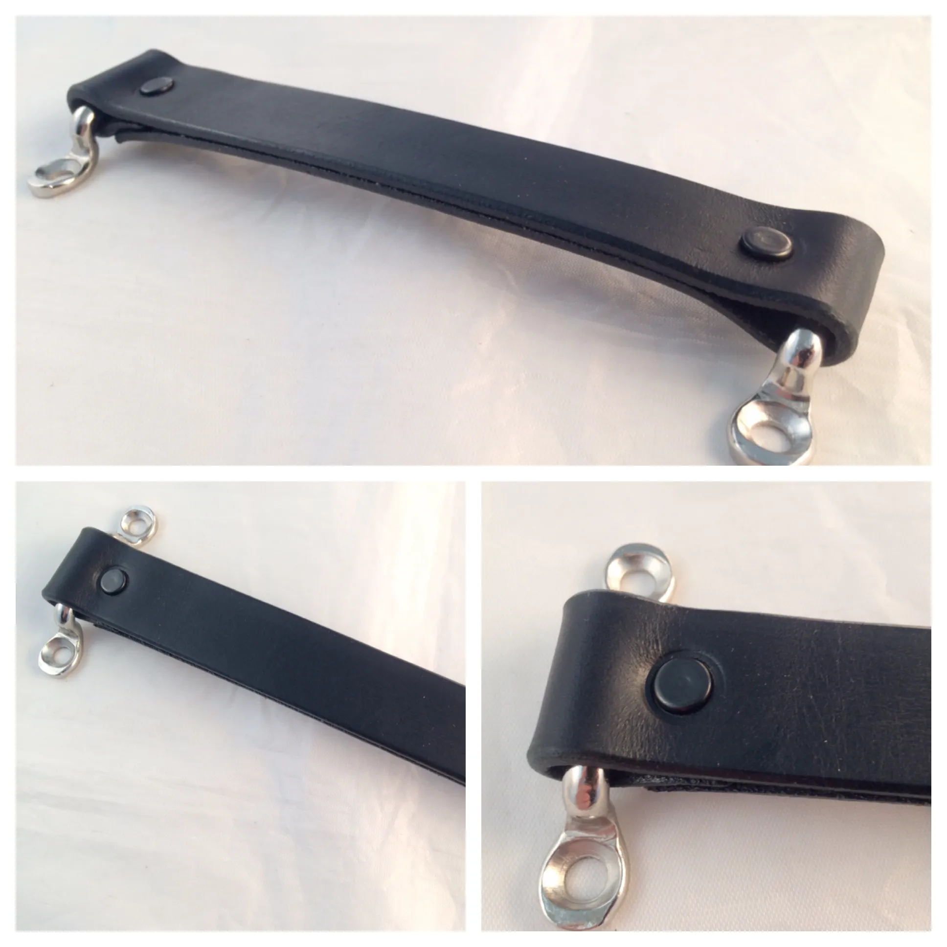 1" Leather Replacement Handle Trunk Luggage Suitcase Amplifier Pedalboard Music