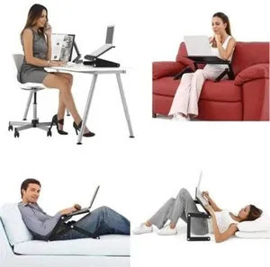 2020 New Adjustable Ergonomic Portable Aluminum Laptop Desk