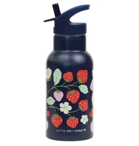 A Lovely Little Company - Kids Stainless Steel Drink / Water Bottle: Strawberries