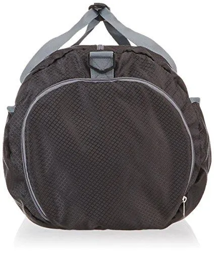 Amazonbasics Packable Travel Duffel, 23-Inch, Black