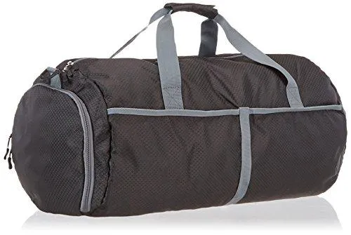 Amazonbasics Packable Travel Duffel, 23-Inch, Black