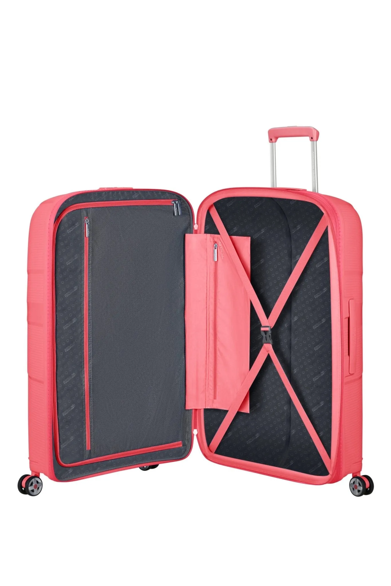 American Tourister Starvibe Expandable 77cm Large Spinner | Sun Kissed Coral