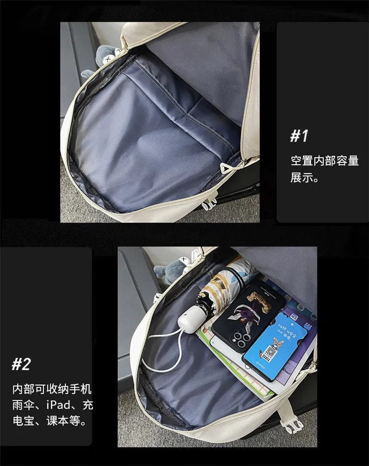 Black Bacpacks 4K13