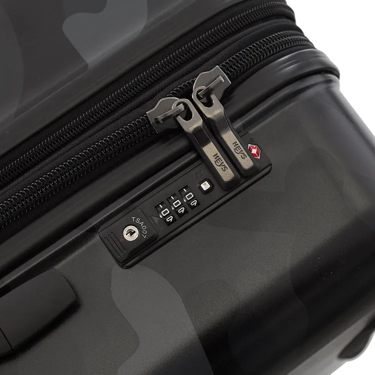 Black Camo 21 Inch Fashion Spinner® Carry-on Luggage