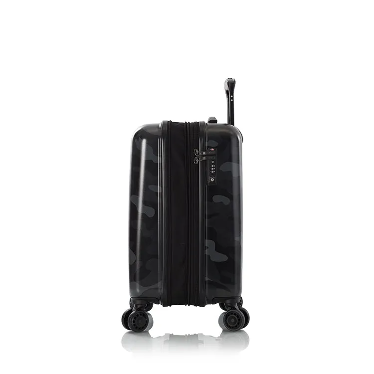 Black Camo 21 Inch Fashion Spinner® Carry-on Luggage