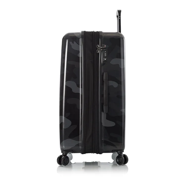 Black Camo Fashion Spinner® 3 Piece Luggage Set