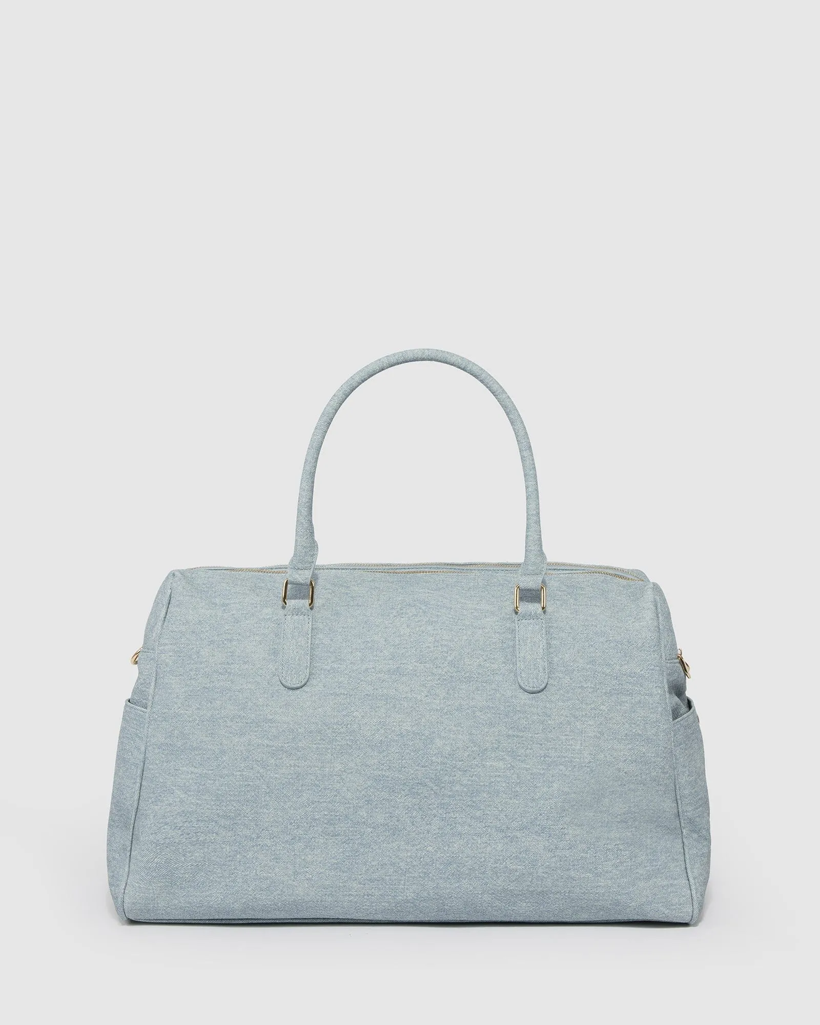 Blue Lisa Punchout Weekender Bag