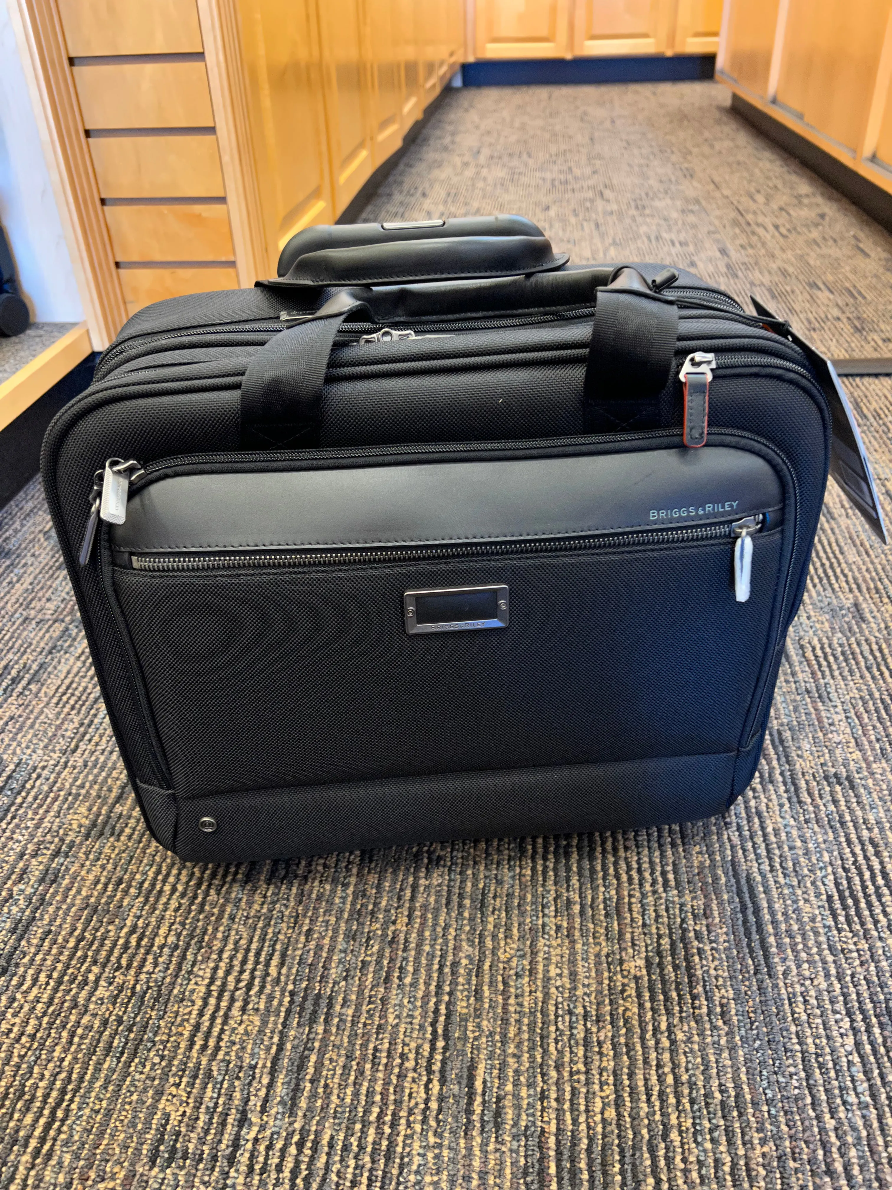 Briggs & Riley @WORK 15” 2-Wheel Expandable Zippered Briefcase- KR420X