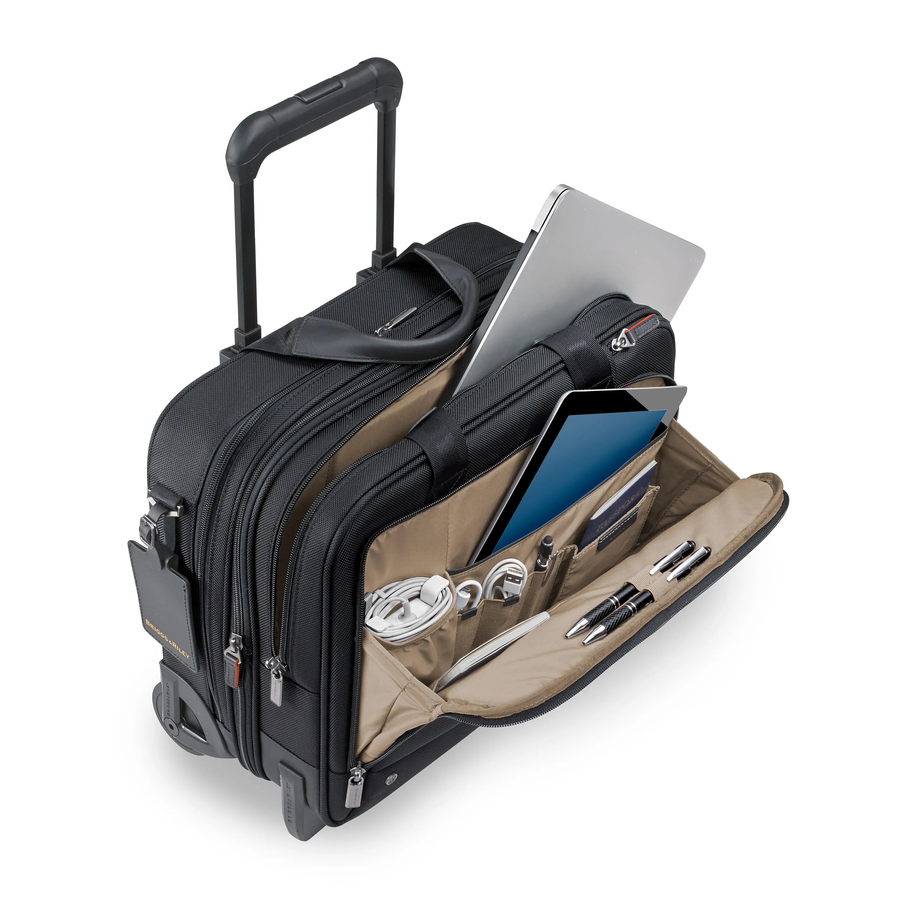 Briggs & Riley @WORK 15” 2-Wheel Expandable Zippered Briefcase- KR420X