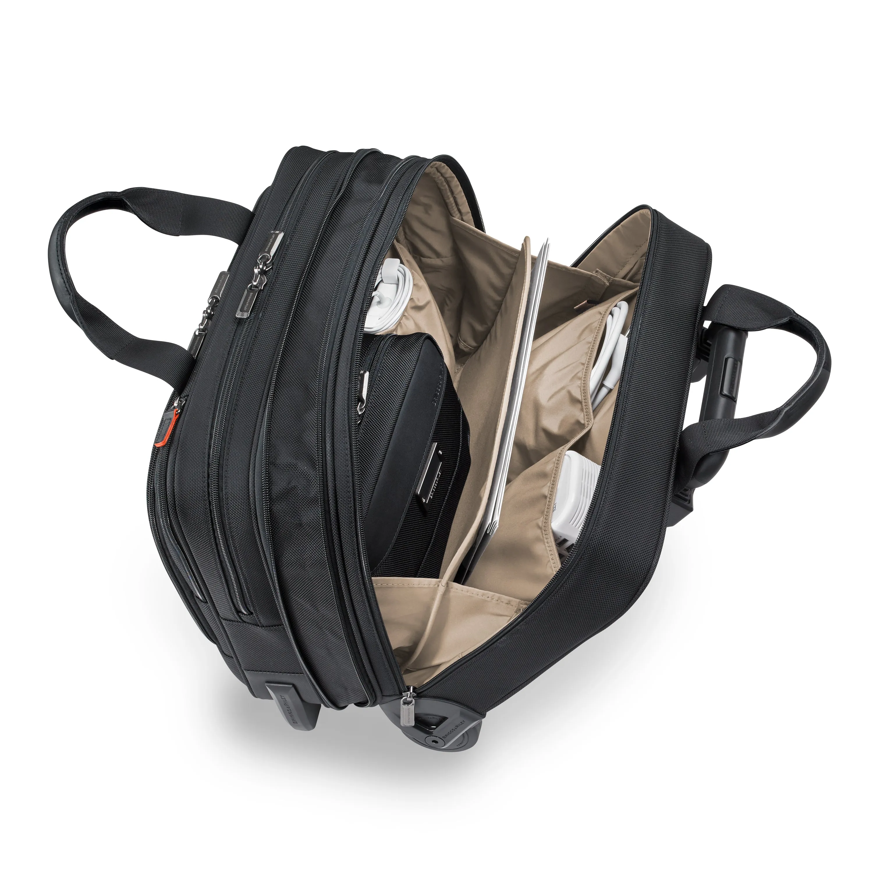 Briggs & Riley @WORK 15” 2-Wheel Expandable Zippered Briefcase- KR420X