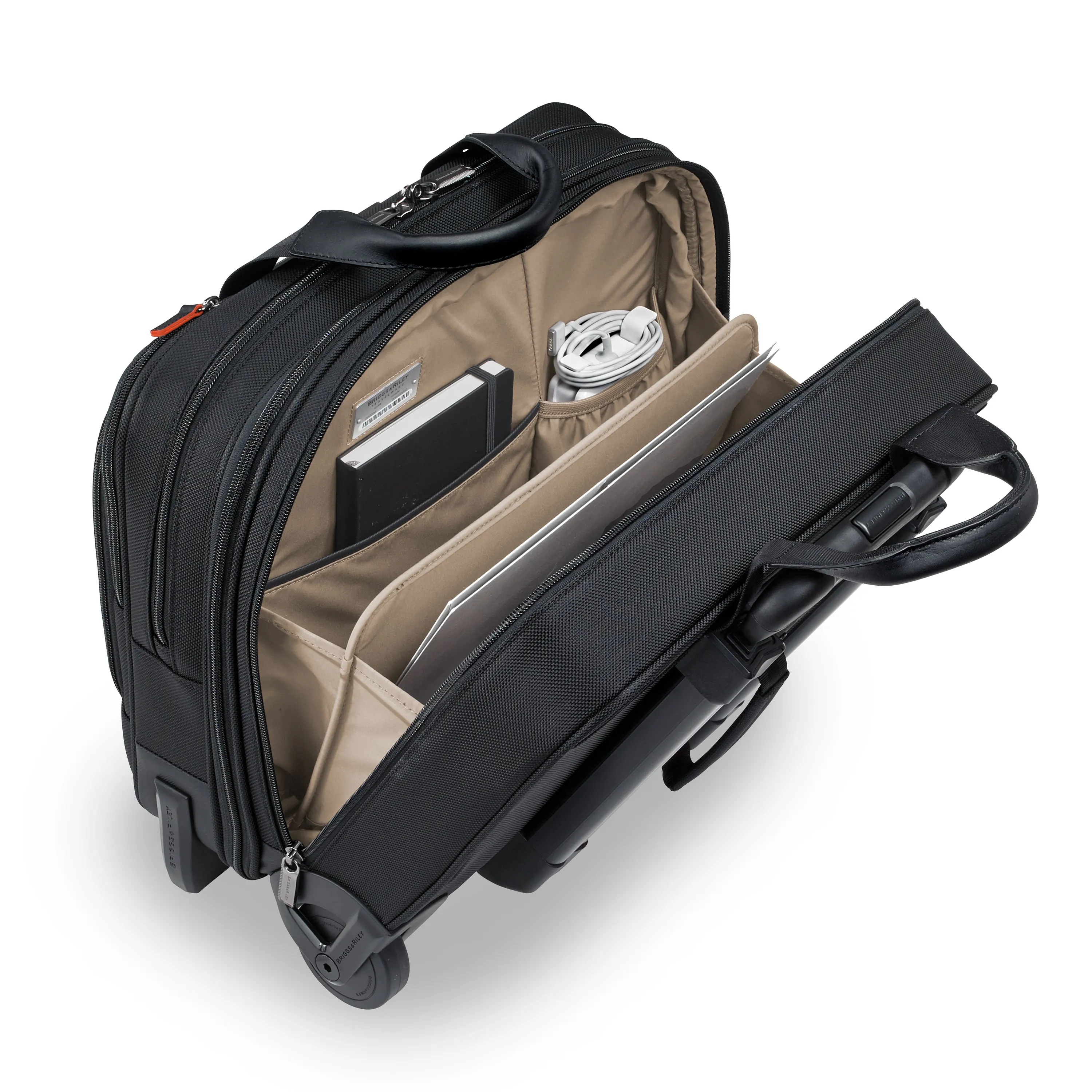 Briggs & Riley @WORK 15” 2-Wheel Expandable Zippered Briefcase- KR420X