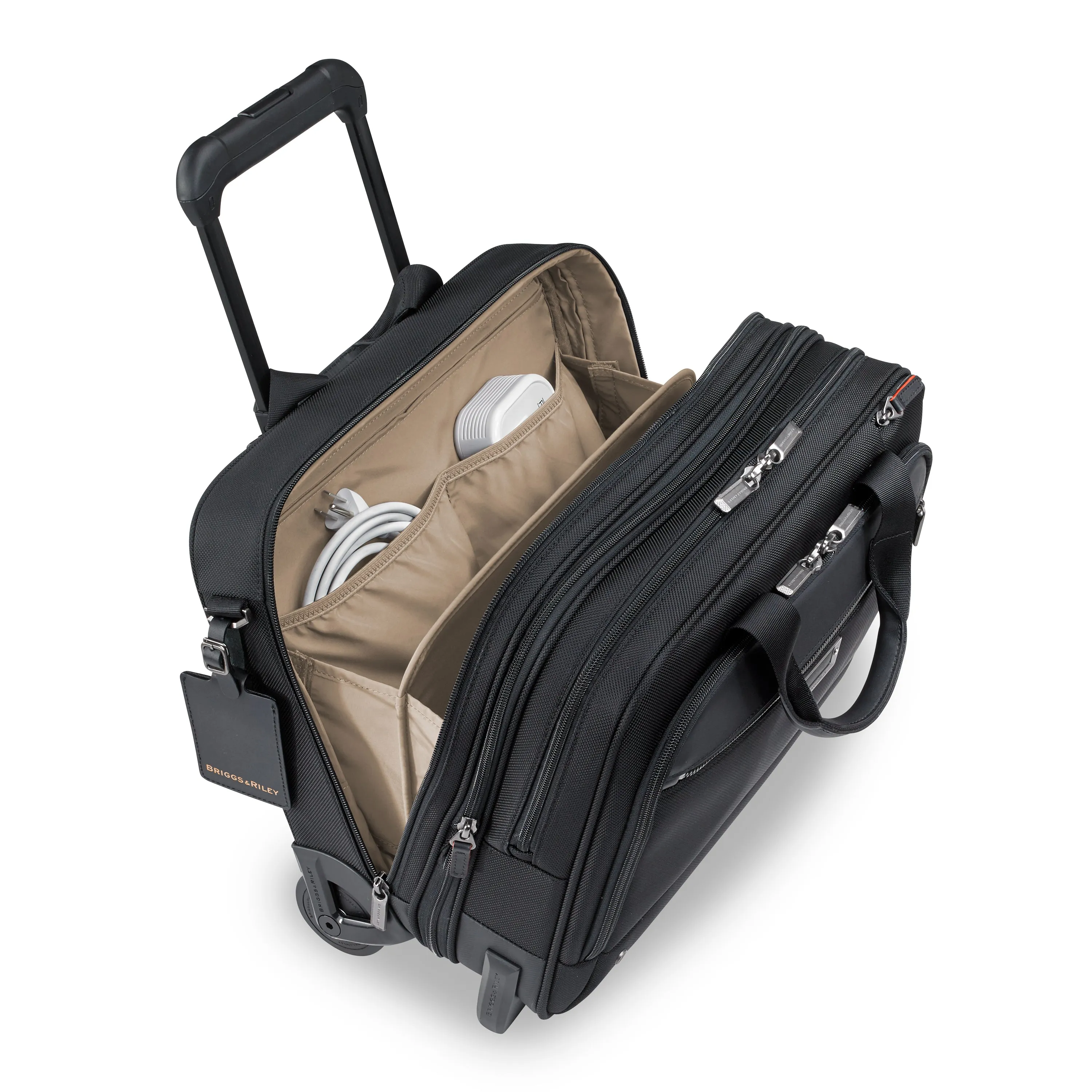 Briggs & Riley @WORK 15” 2-Wheel Expandable Zippered Briefcase- KR420X