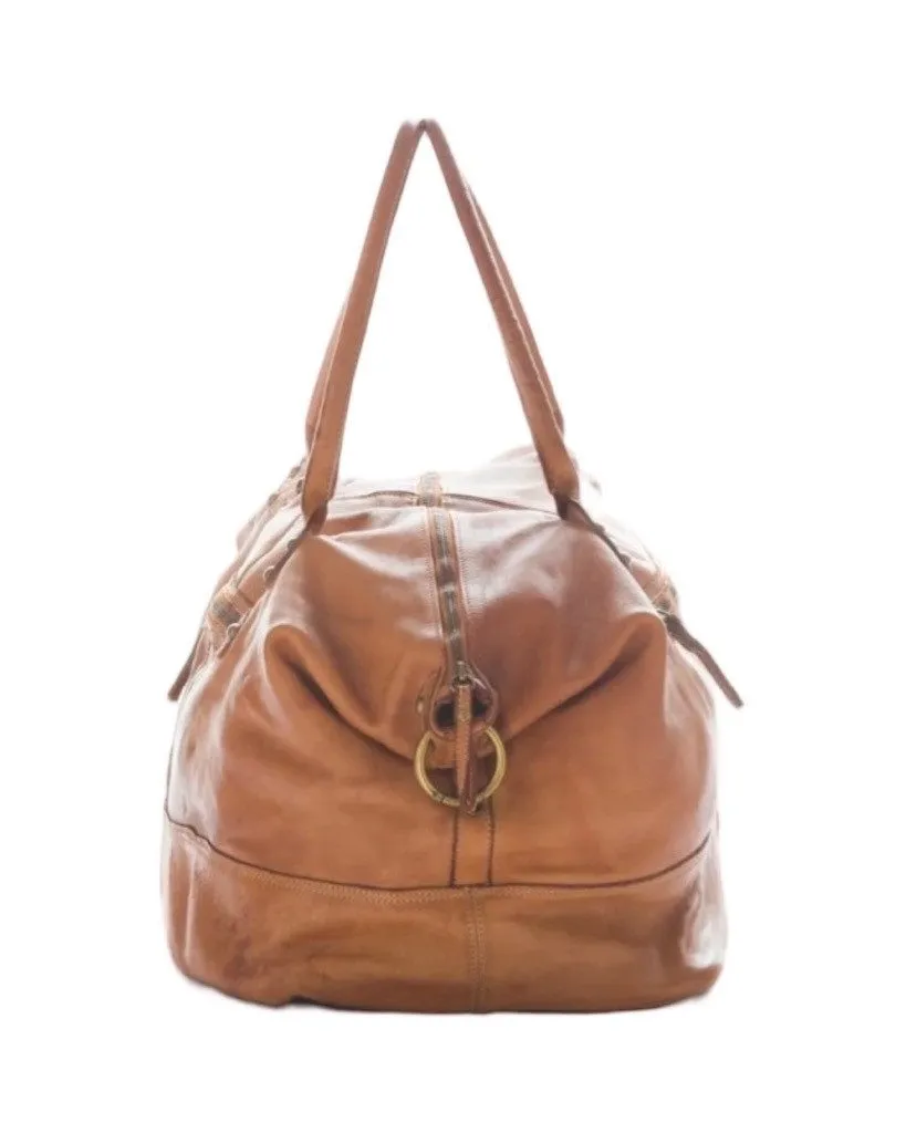BZNA Bag Joe Beige Italy Designer Weekender Damen Reise Tasche Handtasche Schultertasche Leder Shopper Neu
