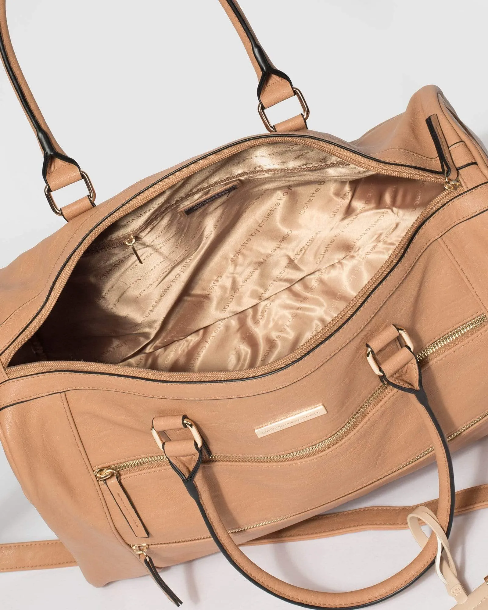 Caramel Becky Weekender Bag