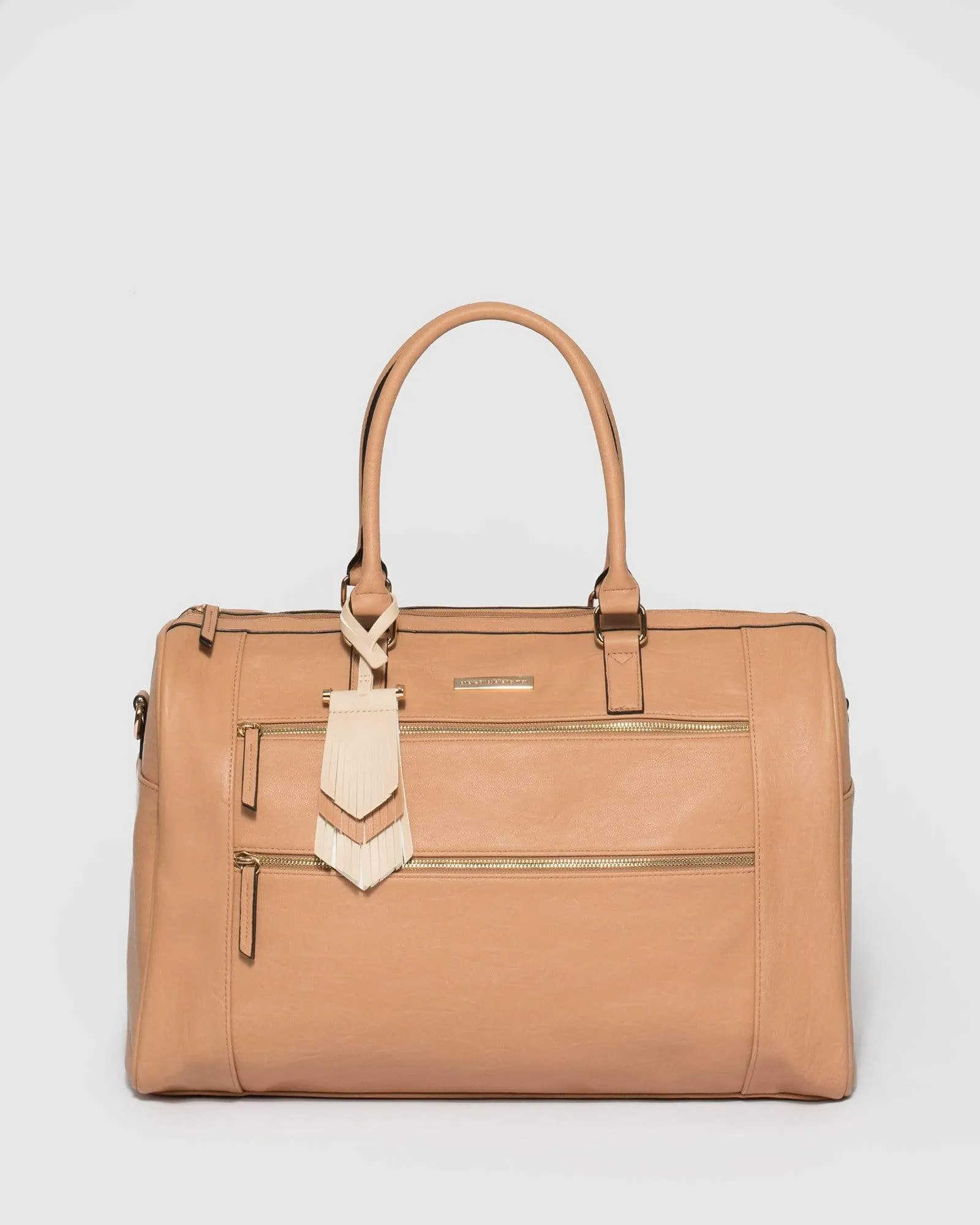 Caramel Becky Weekender Bag