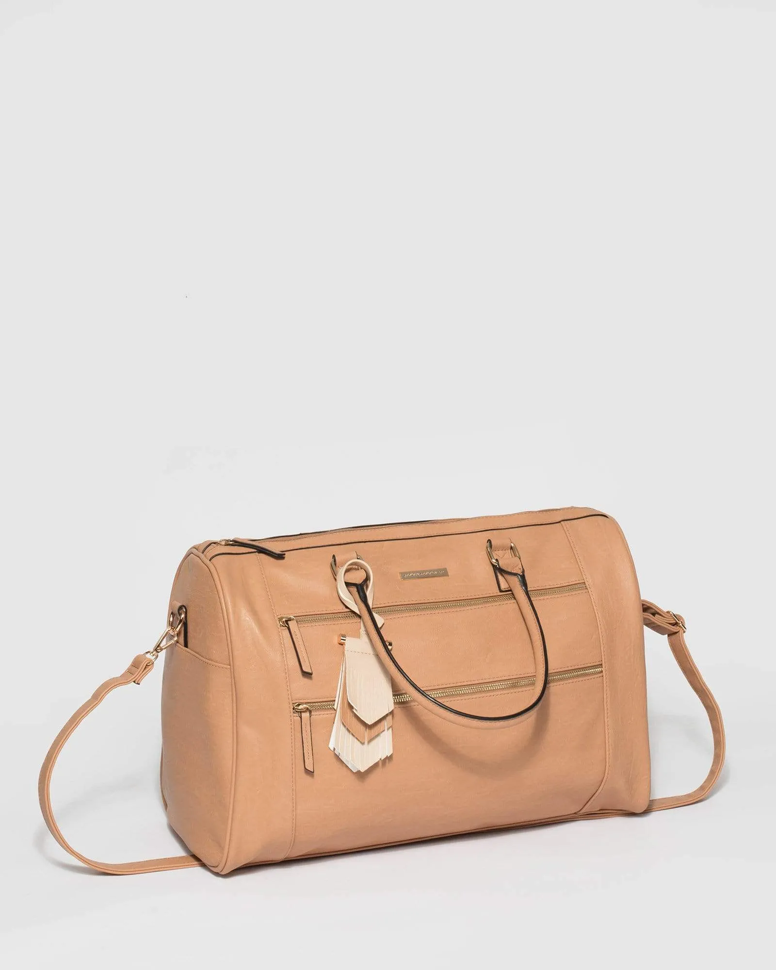 Caramel Becky Weekender Bag