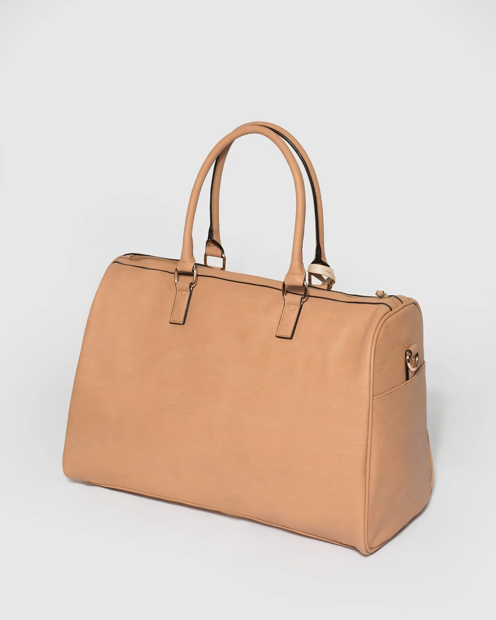 Caramel Becky Weekender Bag