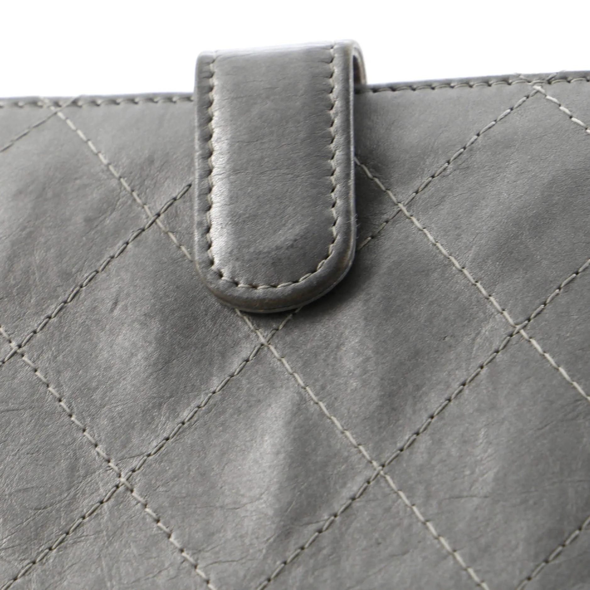 CC Compact Wallet Quilted Calfskin