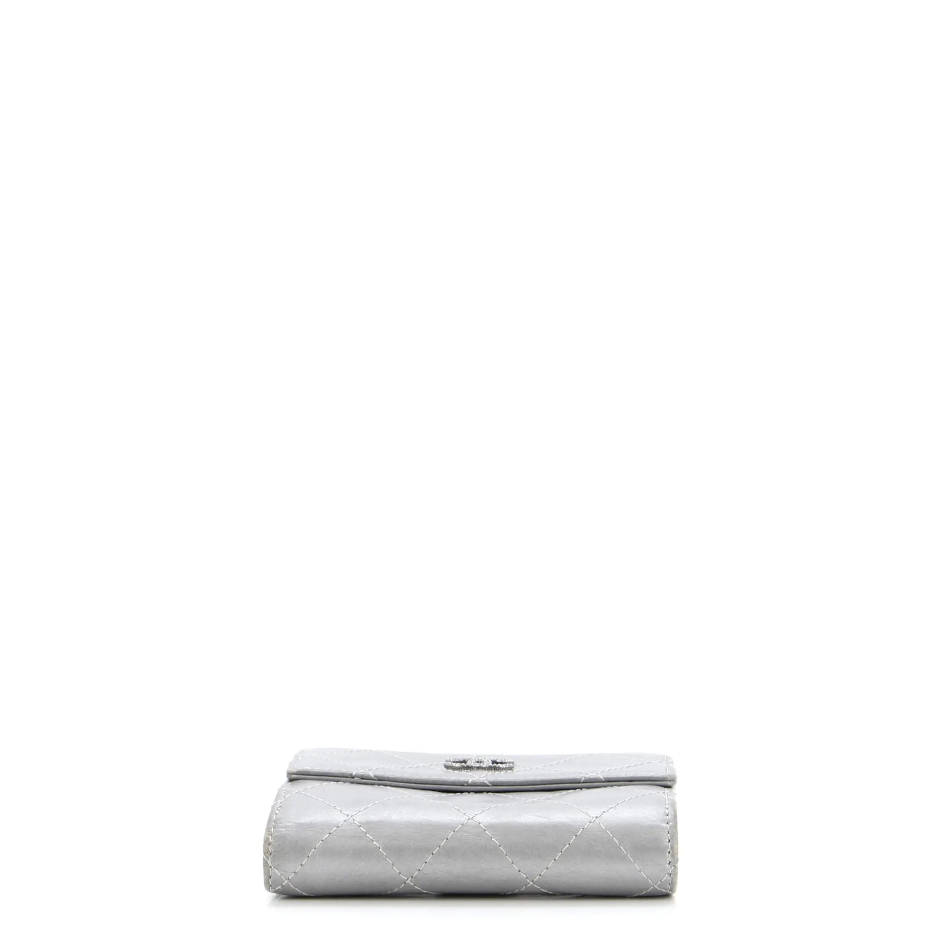 CC Compact Wallet Quilted Calfskin