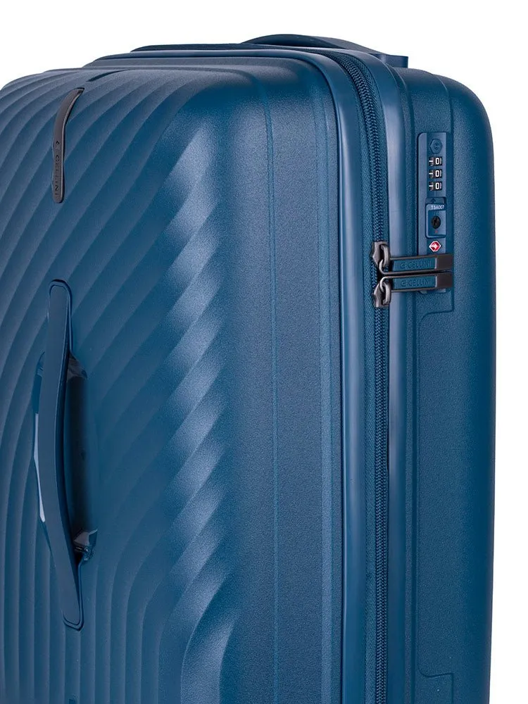 Cellini Xpedition 55cm Carry-on Trunk | Navy