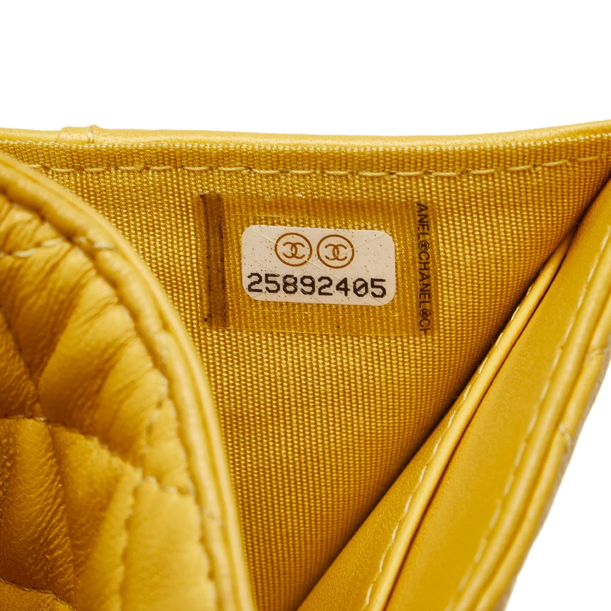 Chanel Boy Flap Compact Wallet