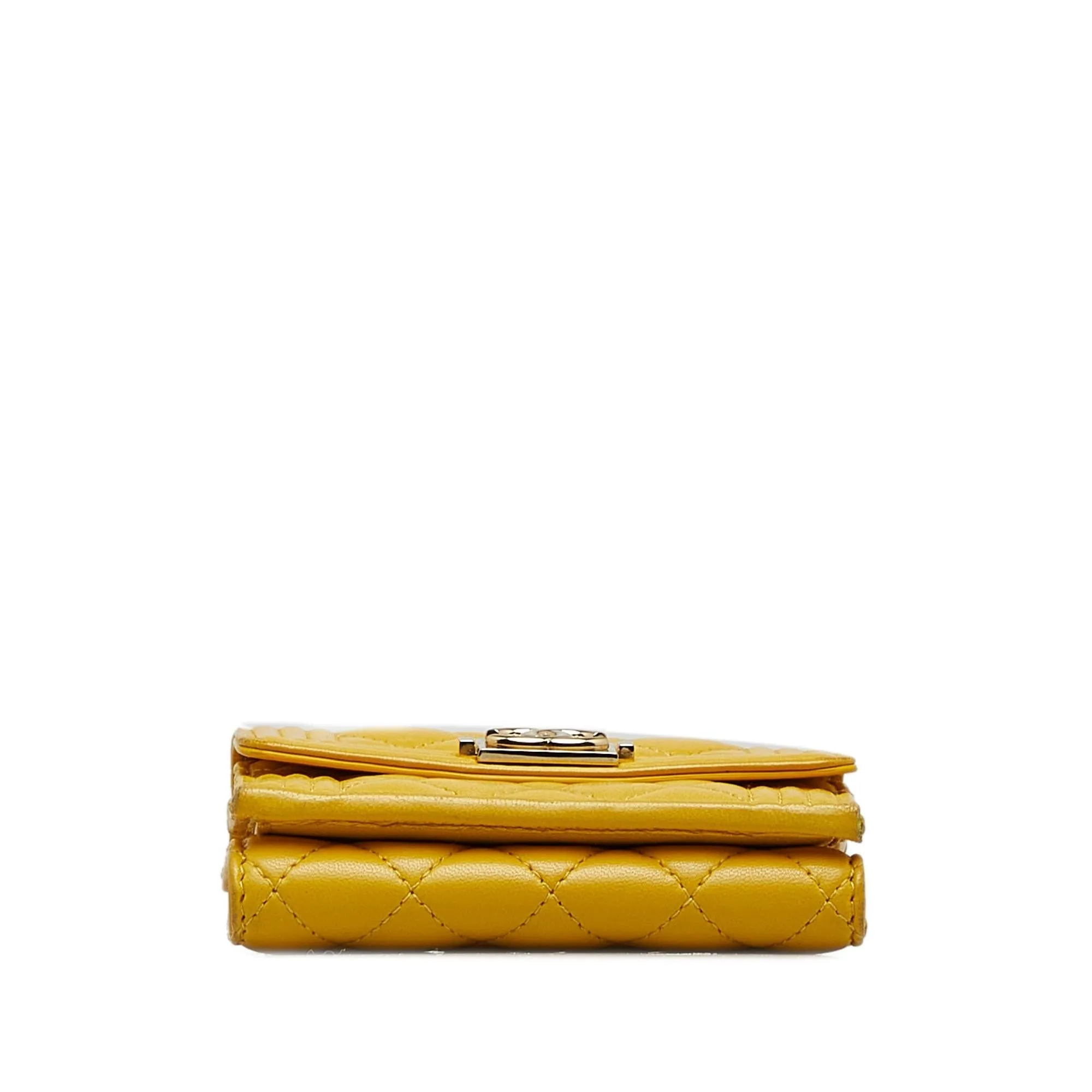 Chanel Boy Flap Compact Wallet