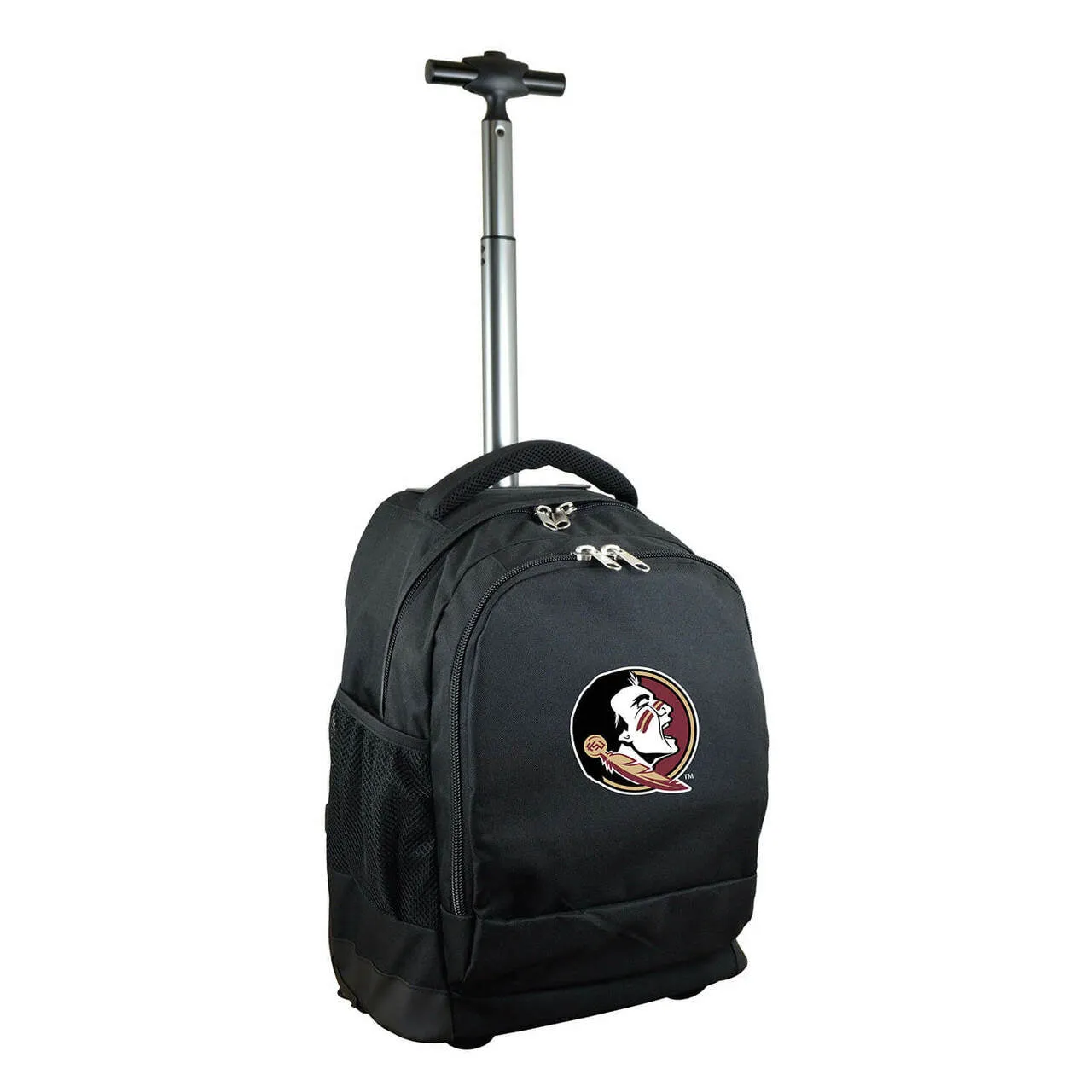 Florida State Premium Wheeled Backpack in Black