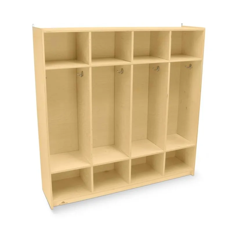 Four Section Coat Locker