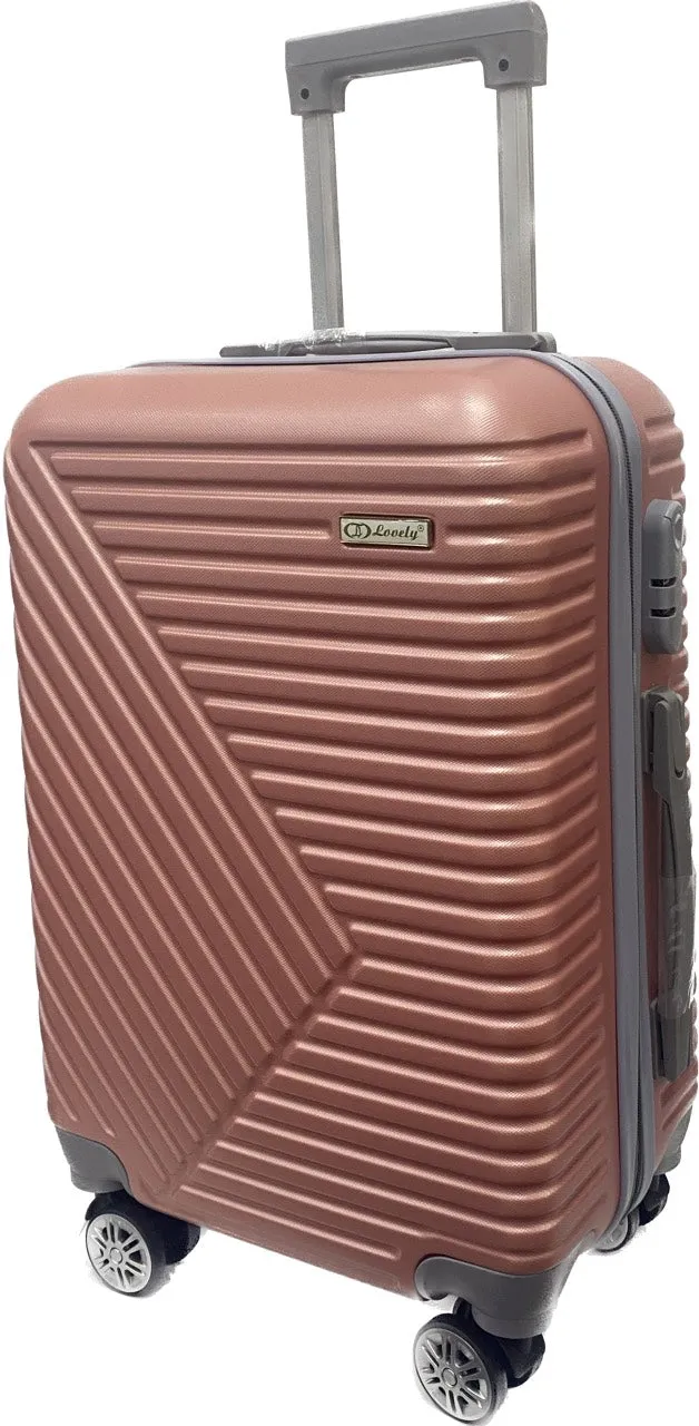 Hardside Spinner Luggage ABS - DEGREE LOVELY VL099 - Pink