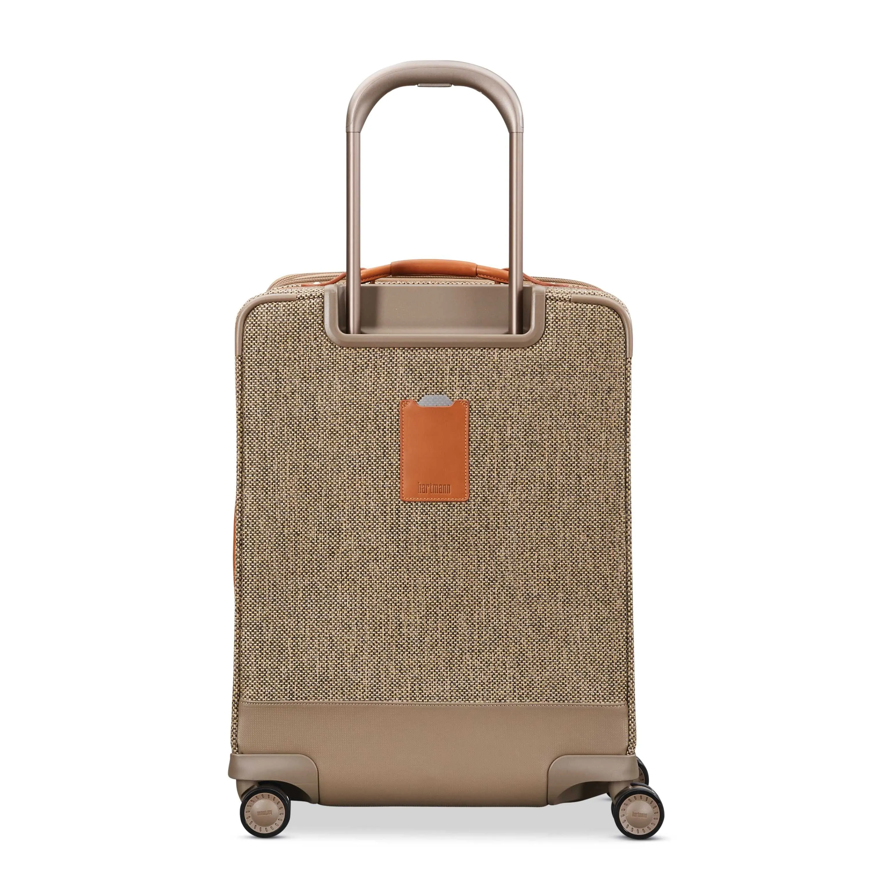 Hartmann Tweed Legend 21" Domestic Carry On Expandable Spinner Natural Tweed