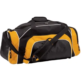 Holloway Black/Light Gold/White Tournament Bag