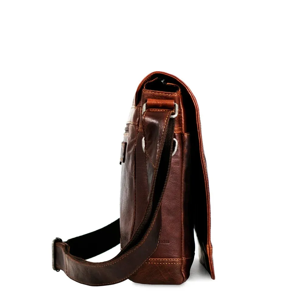 Jack Georges Voyager Full Size Messenger Bag Black