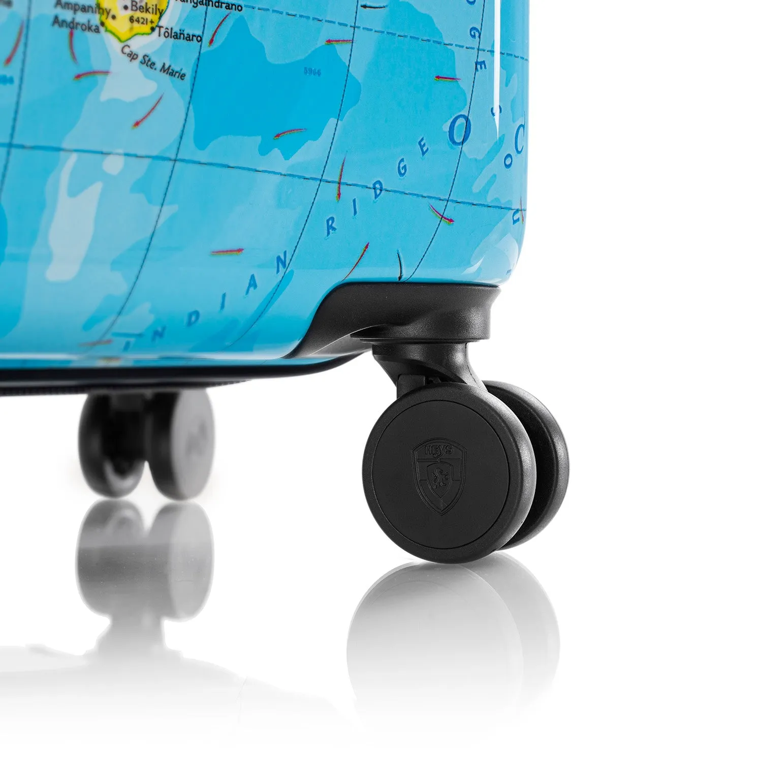 Journey 3G Fashion Spinner® 3 Piece Luggage Set - Blue Map
