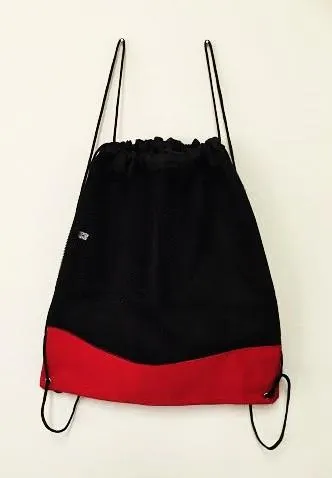Large Poly-Mesh Bag / Drawstring Backpack
