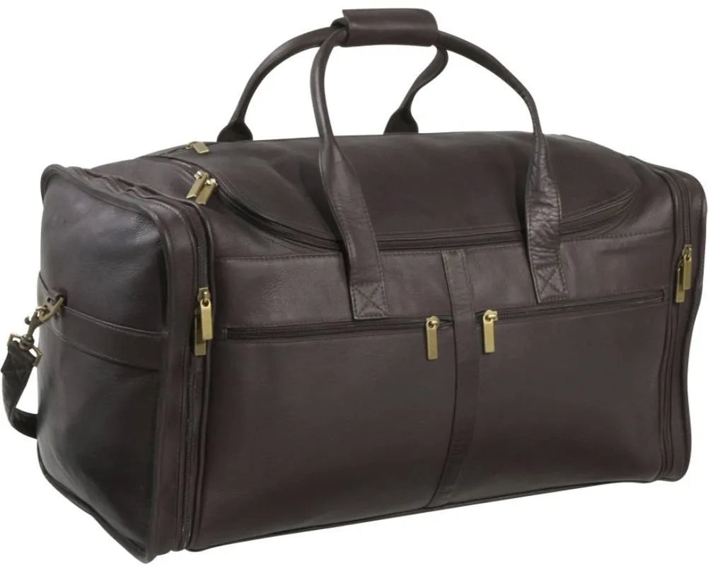 Ledonne Leather Classic Cabin Duffel Bag