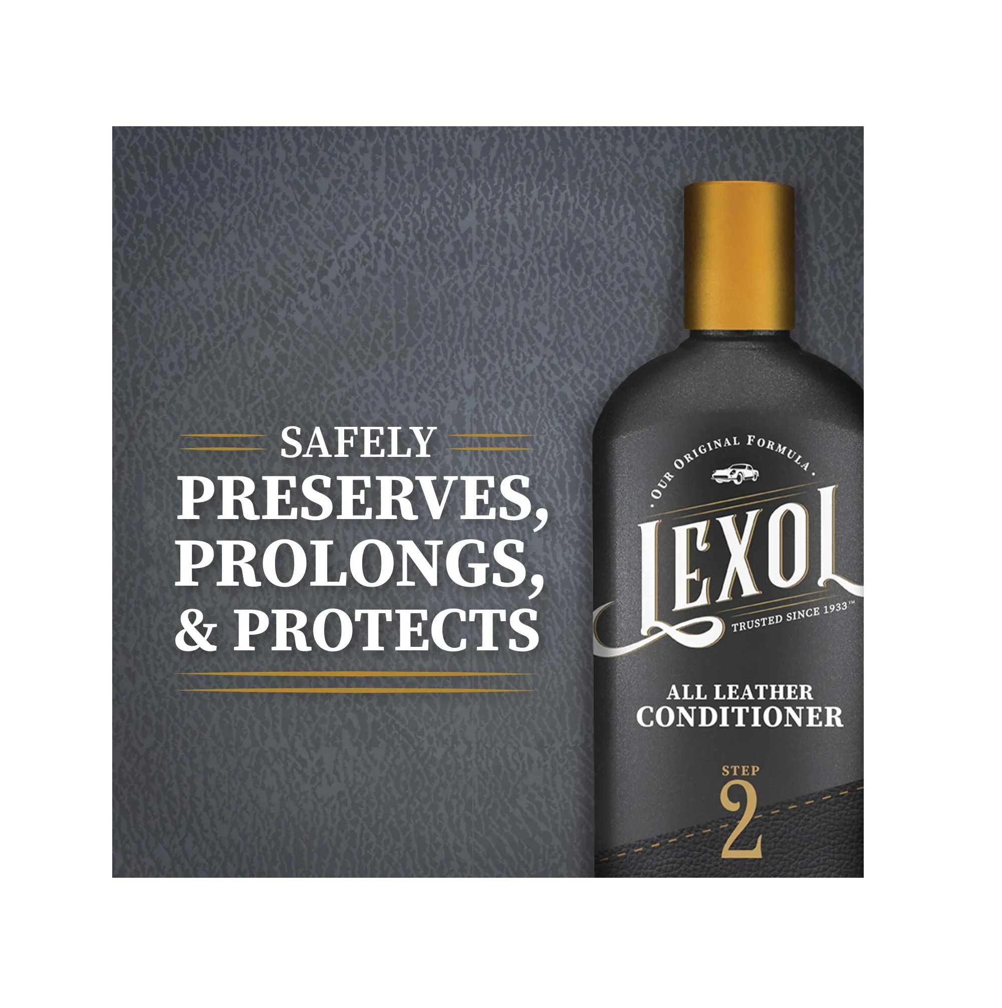 Lexol Leather Conditioner Use on Car Leather Furniture Shoes Bags and Accessories Trusted Leather Care Since 1933 16.9 oz Bottle