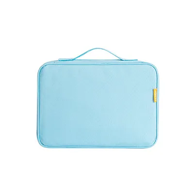New Waterproof Nylon Big Briefcase Bag Women Portable Large Document Bag Travel Organizer Business Mens Bags 13" Laptop Bag 2019