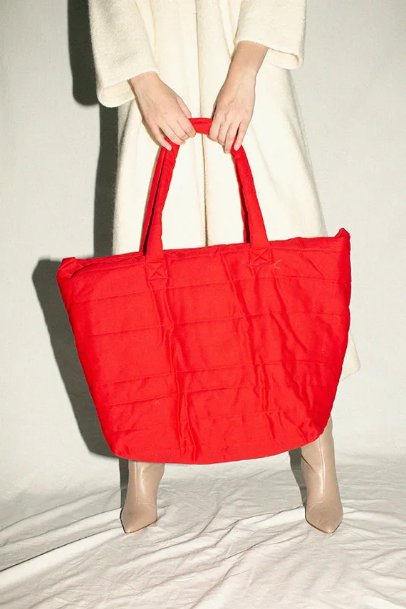 Red Puff Bag