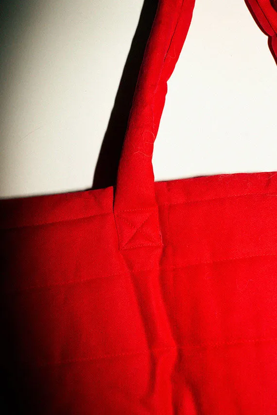 Red Puff Bag