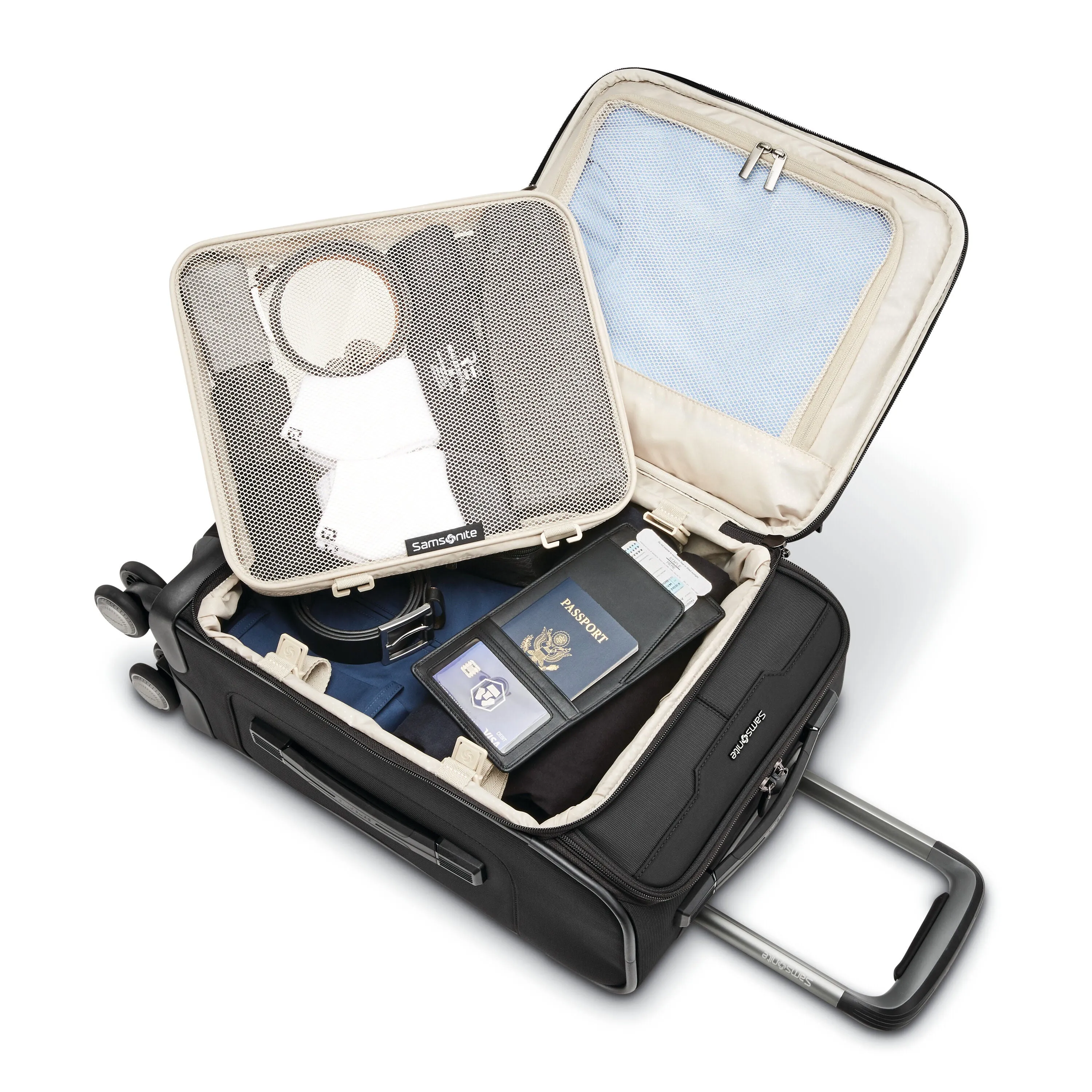 Samsonite Silhouette 17 Spinner Softside 22" Carry-On