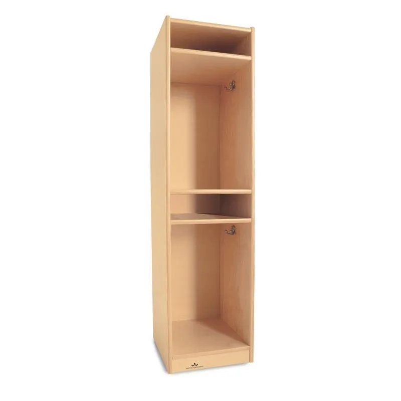Single Section Coat Locker Storage