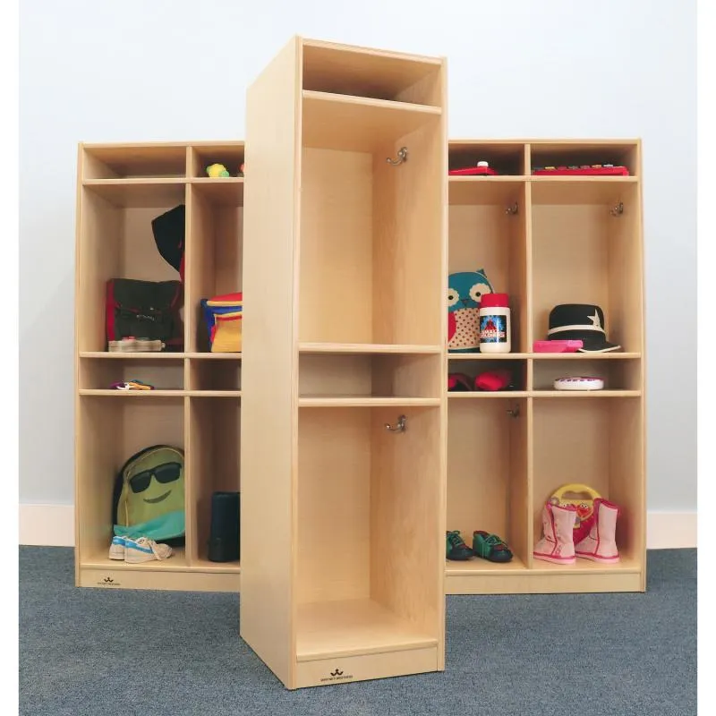 Single Section Coat Locker Storage