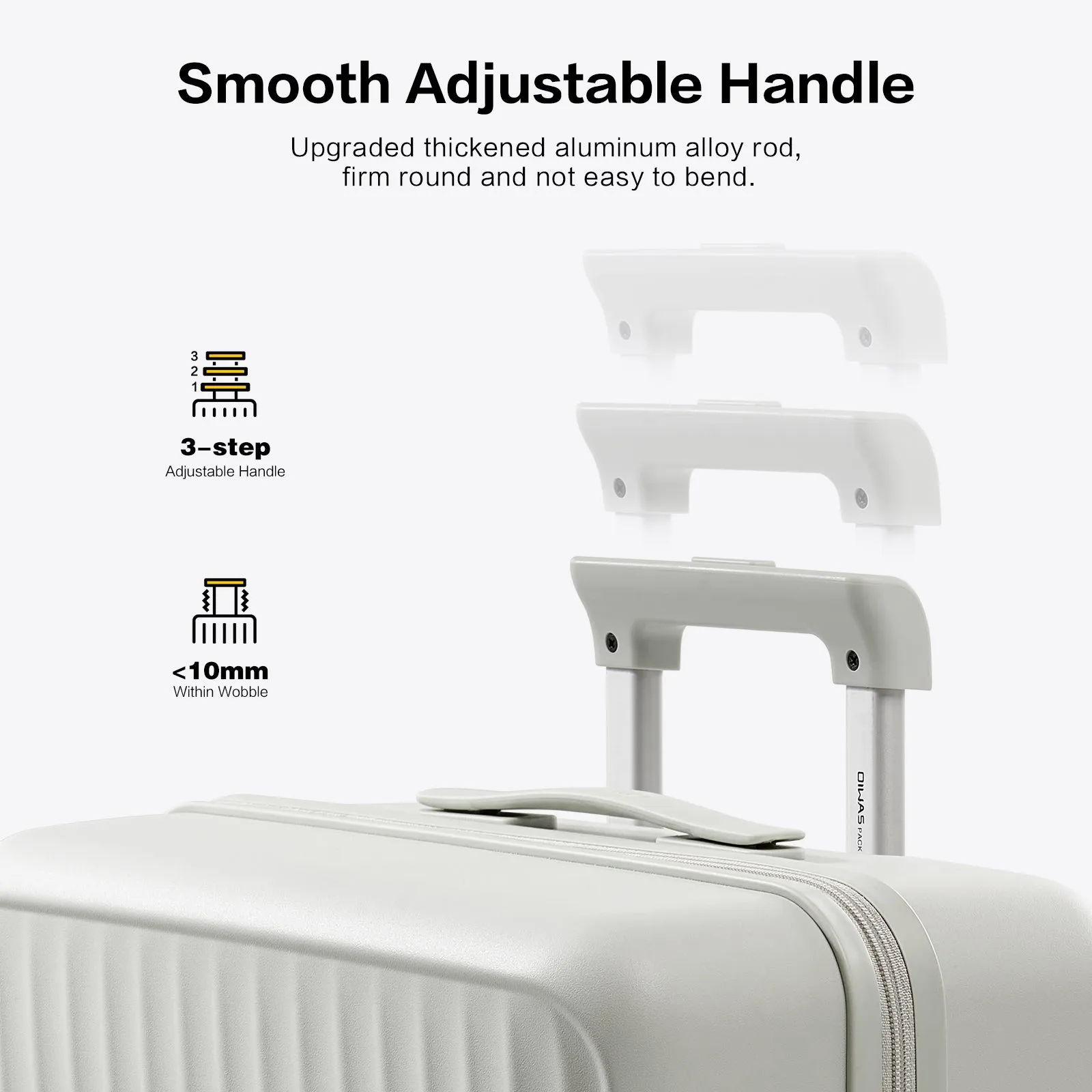 SMOOTH 20”Carry On Luggage 24”/28” Check In Luggage