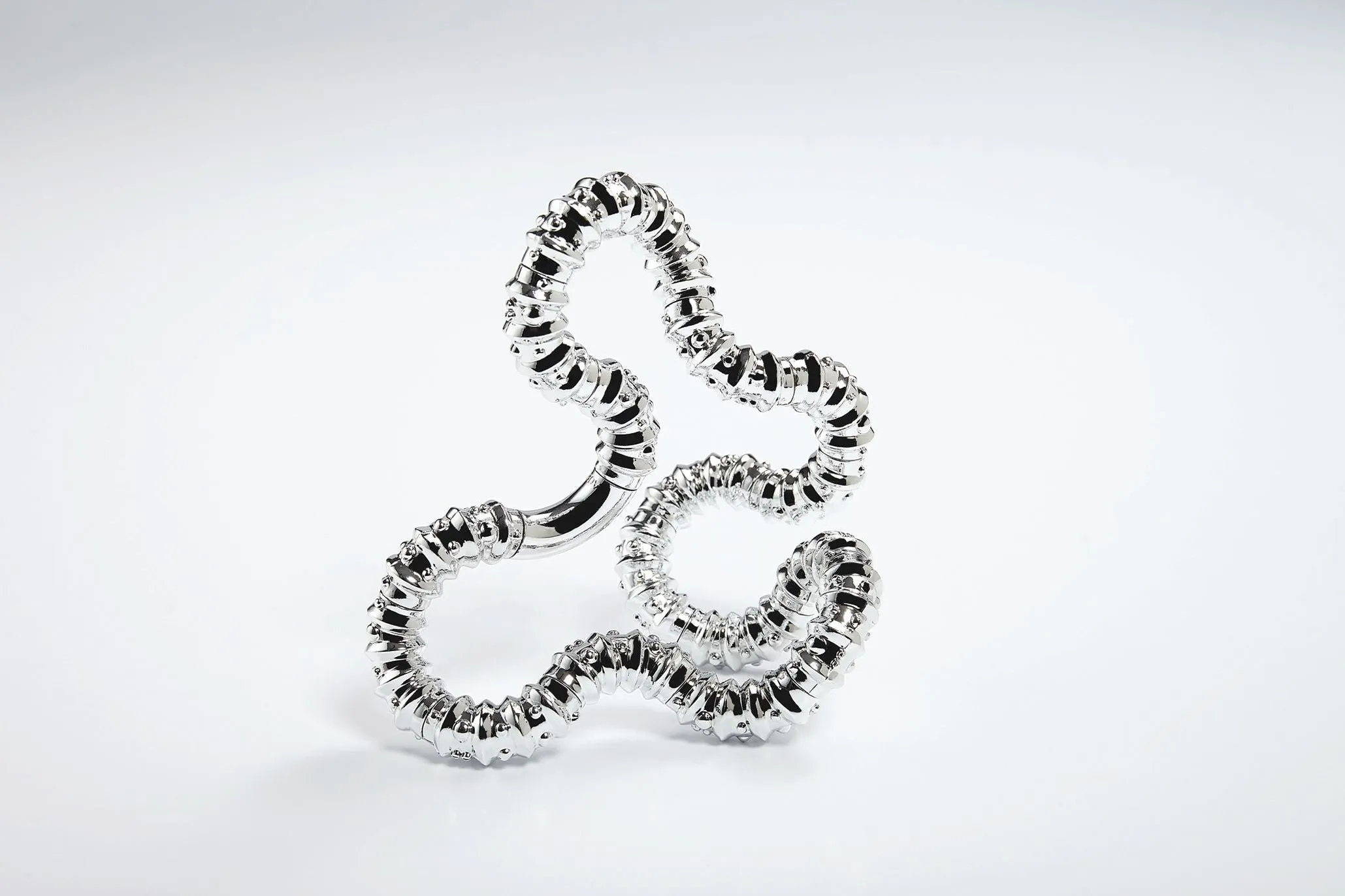 Tangle Jr. Metallic Textured
