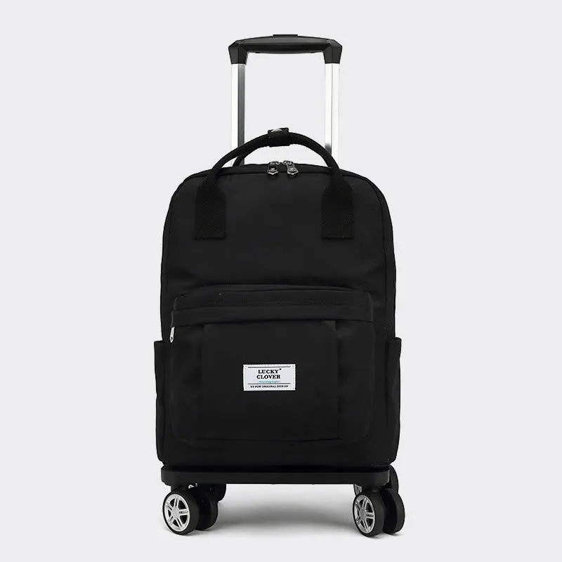 Tote Bag For Travel Waterproof Pull Rod Bag Folding Backpack