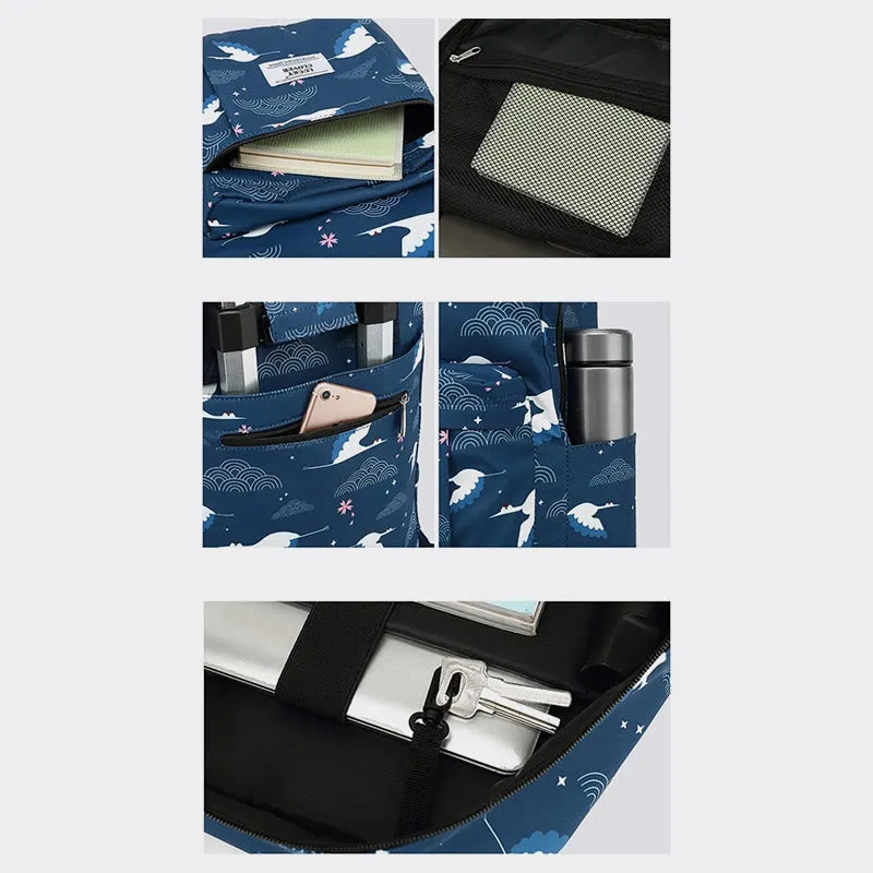Tote Bag For Travel Waterproof Pull Rod Bag Folding Backpack