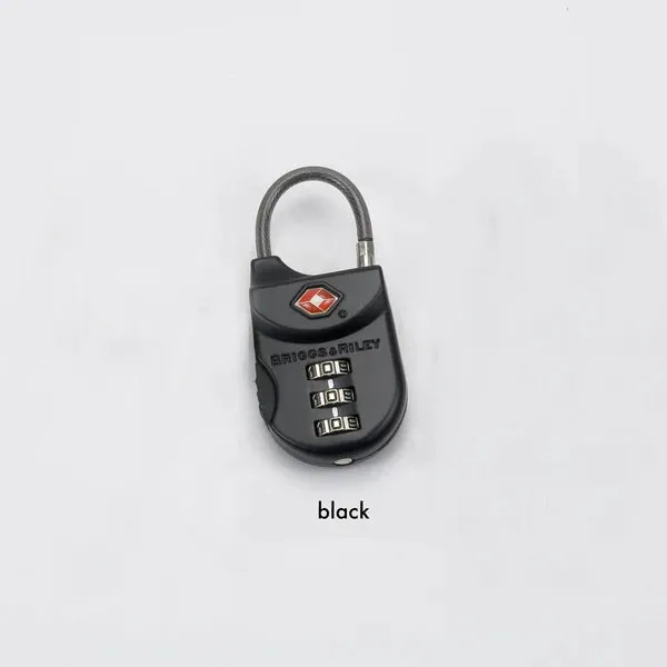 TSA CABLE LUGGAGE LOCK (METAL)